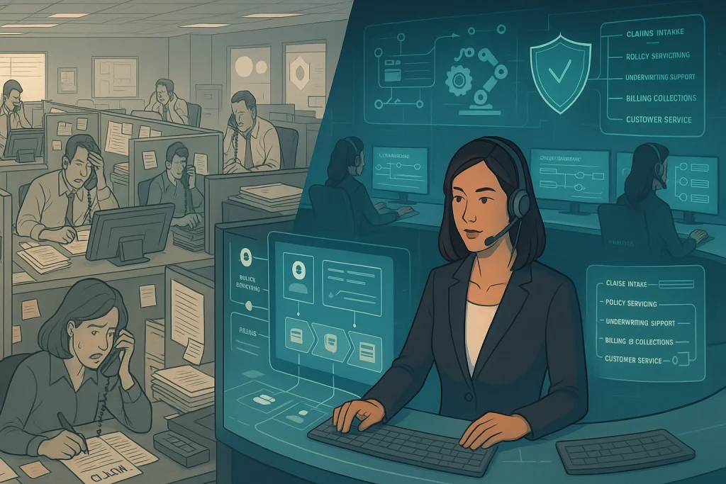 Transforming Operations with Insurance Virtual Assistants in BPO